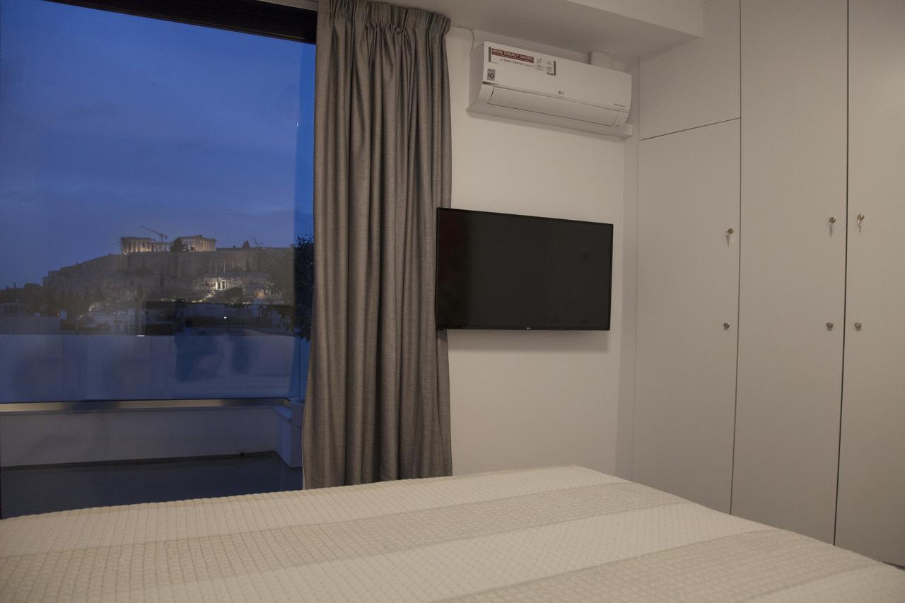 Luxury Penthouse Touching The Acropolis By Ghh Apartman Athén Kültér fotó