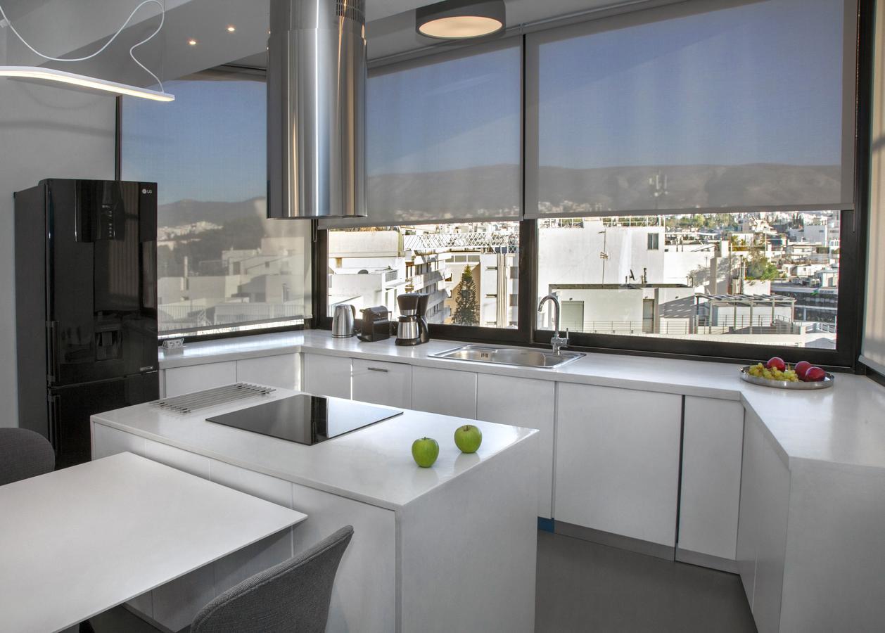 Luxury Penthouse Touching The Acropolis By Ghh Apartman Athén Kültér fotó