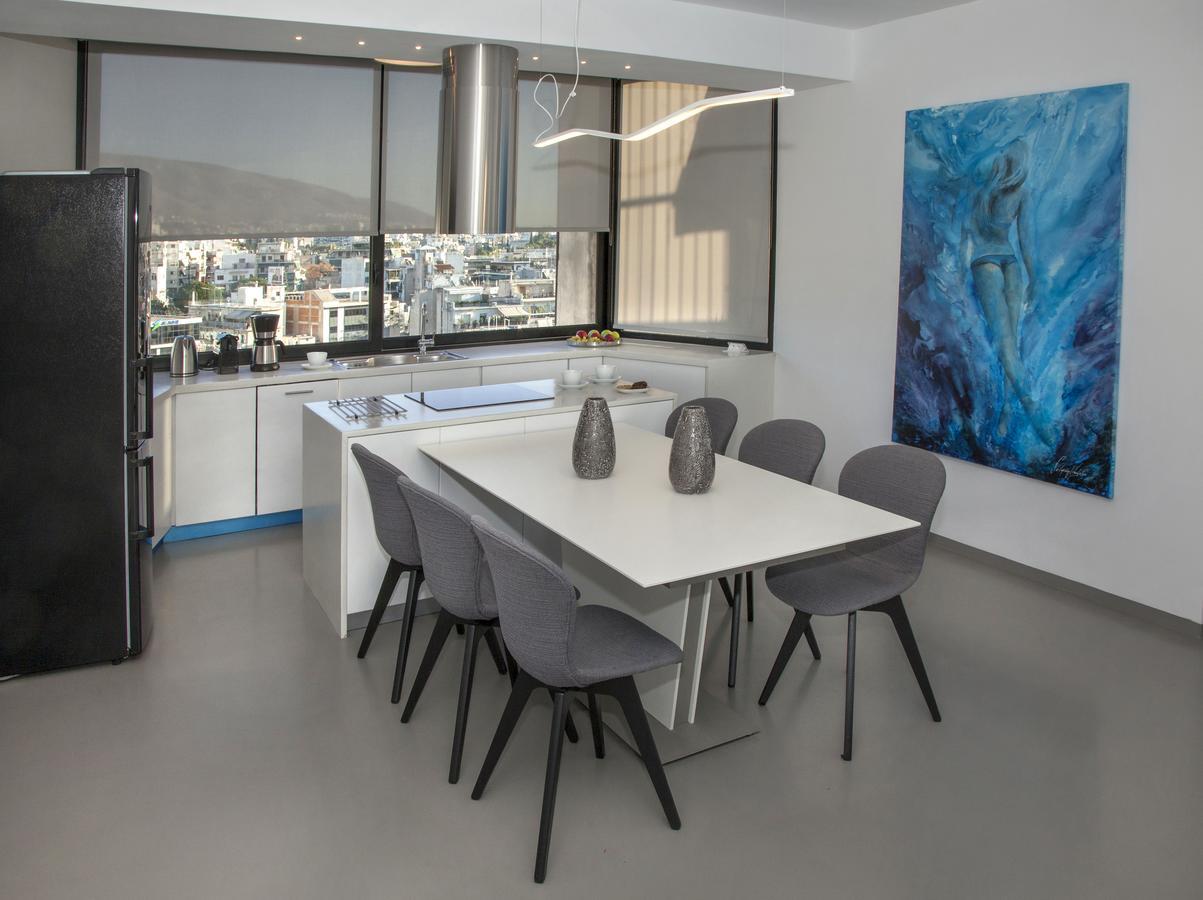 Luxury Penthouse Touching The Acropolis By Ghh Apartman Athén Kültér fotó